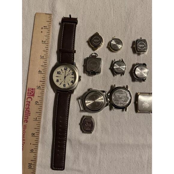 Quartz Watches (11) Fossil Rumours Tilt Pulsar Geneva Lorus Sharp Night Out - Picture 16 of 16